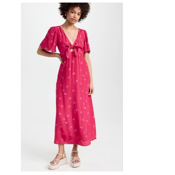 Reformation - Platform Wedge Sandals – Oatmeal Linen (Size 39 / US 8.5) - Picture 4 of 14